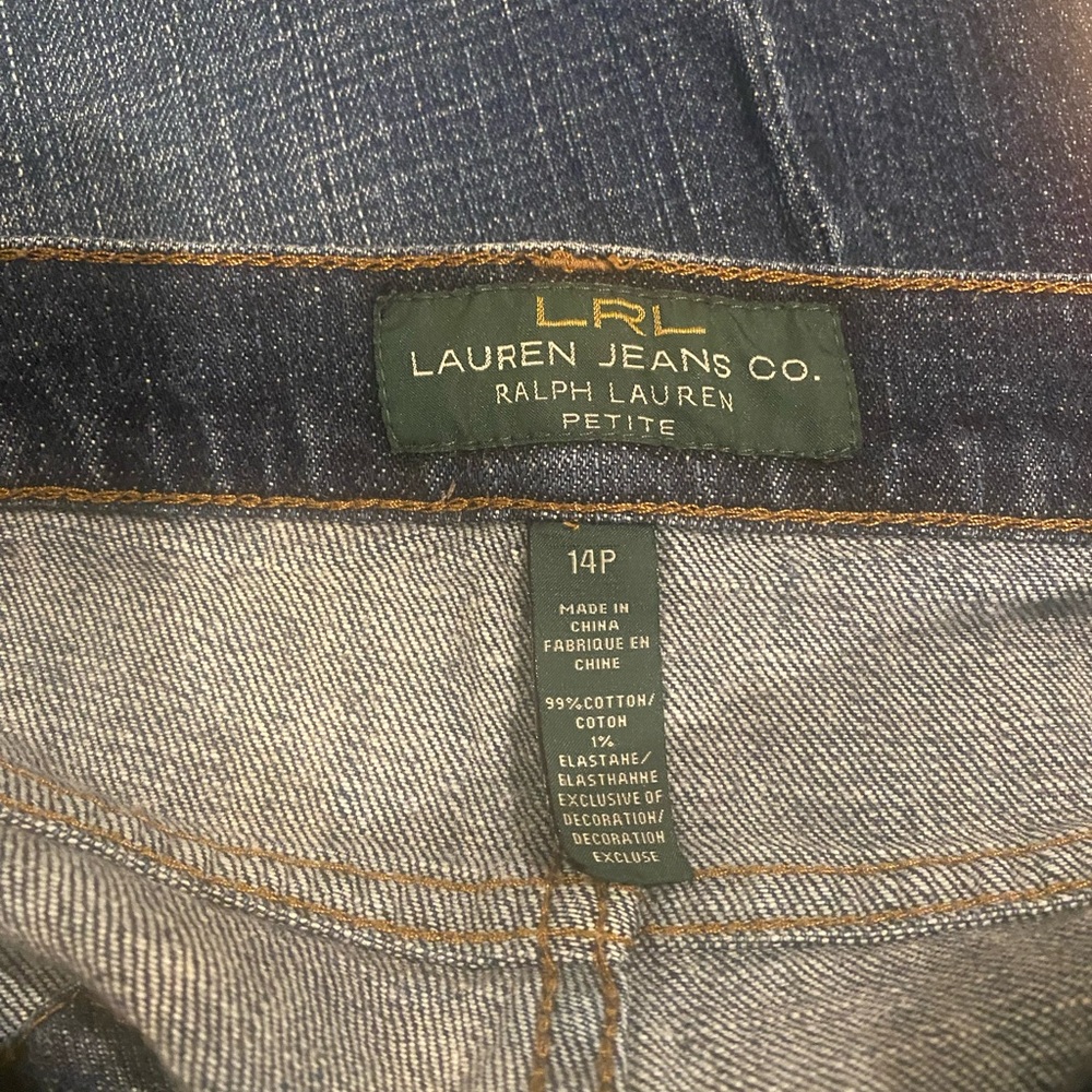 RALPH LAUREN VINTAGE STRAIGHT LEG DENIMS - Picture 8 of 12